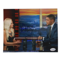 Trevor Noah & Tomi Lahren Signed 8x10 Photo (ACOA) at PristineAuction.com