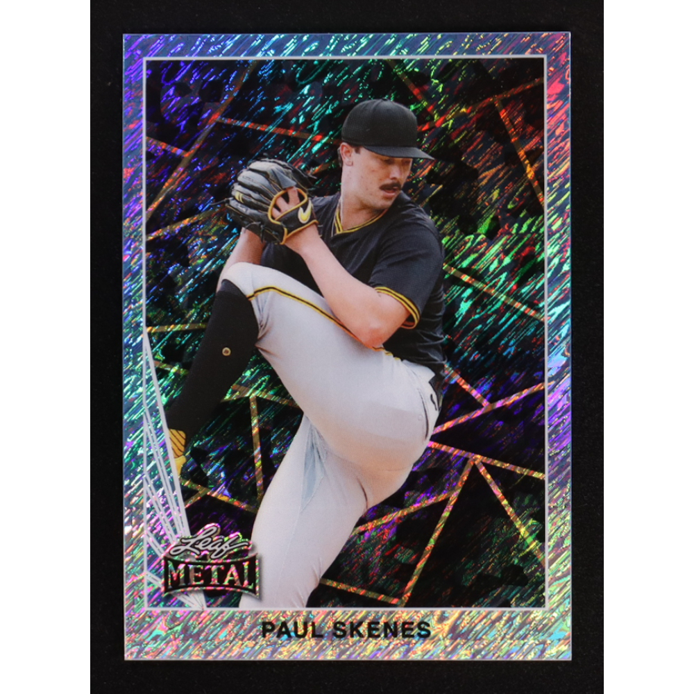 Paul Skenes 2024 Leaf Collective Promo '90 Leaf Shimmer Light Blue #90B5 RC at PristineAuction.com