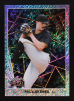 Paul Skenes 2024 Leaf Collective Promo '90 Leaf Shimmer Light Blue #90B5 RC at PristineAuction.com