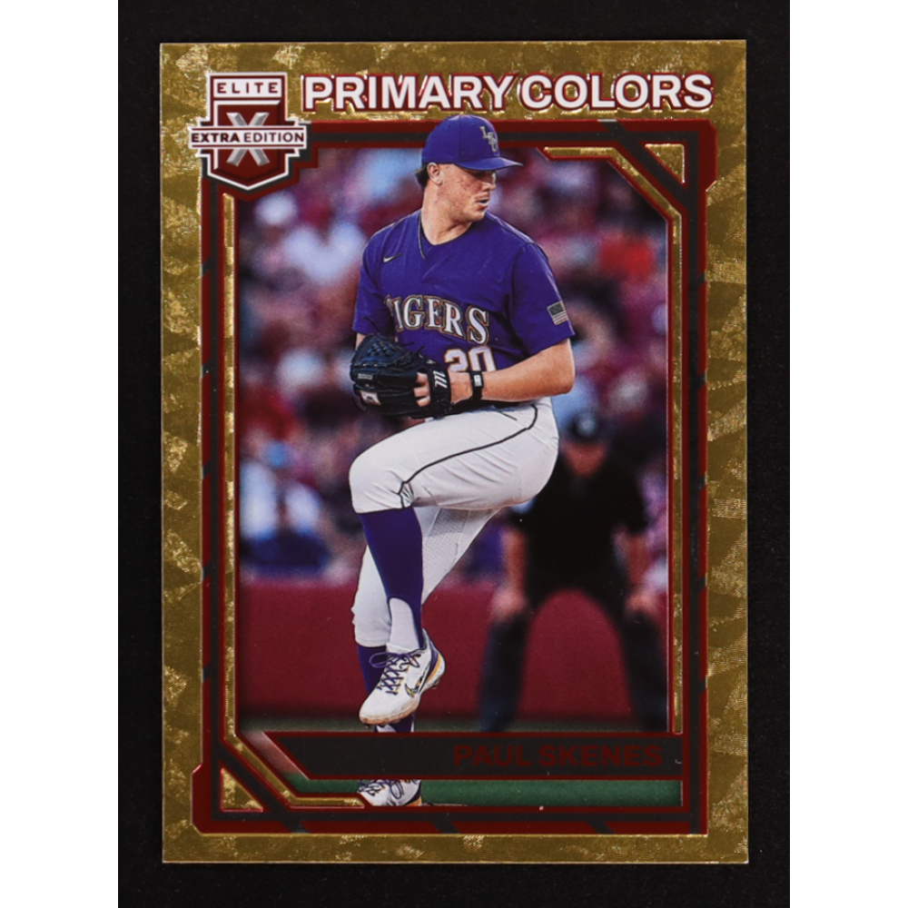 Paul Skenes 2023 Elite Extra Edition Primary Colors #3 RC at PristineAuction.com