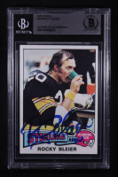 Rocky Bleier Signed 1975 Topps #39 (BGS) at PristineAuction.com