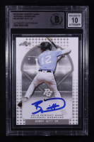Bobby Witt Jr. Signed 2018 Leaf Perfect Game National Showcase #32 RC (BGS | Autograph Graded BGS 10) at PristineAuction.com