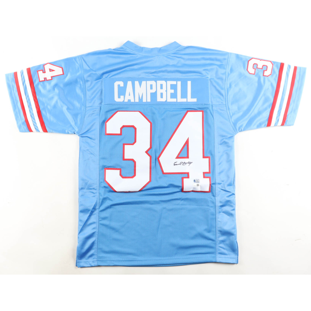 Earl Campbell Signed Jersey (JSA & Campbell) at PristineAuction.com