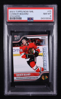 Connor Bedard 2023 Topps Now NHL Stickers #15 RC (PSA 8) at PristineAuction.com