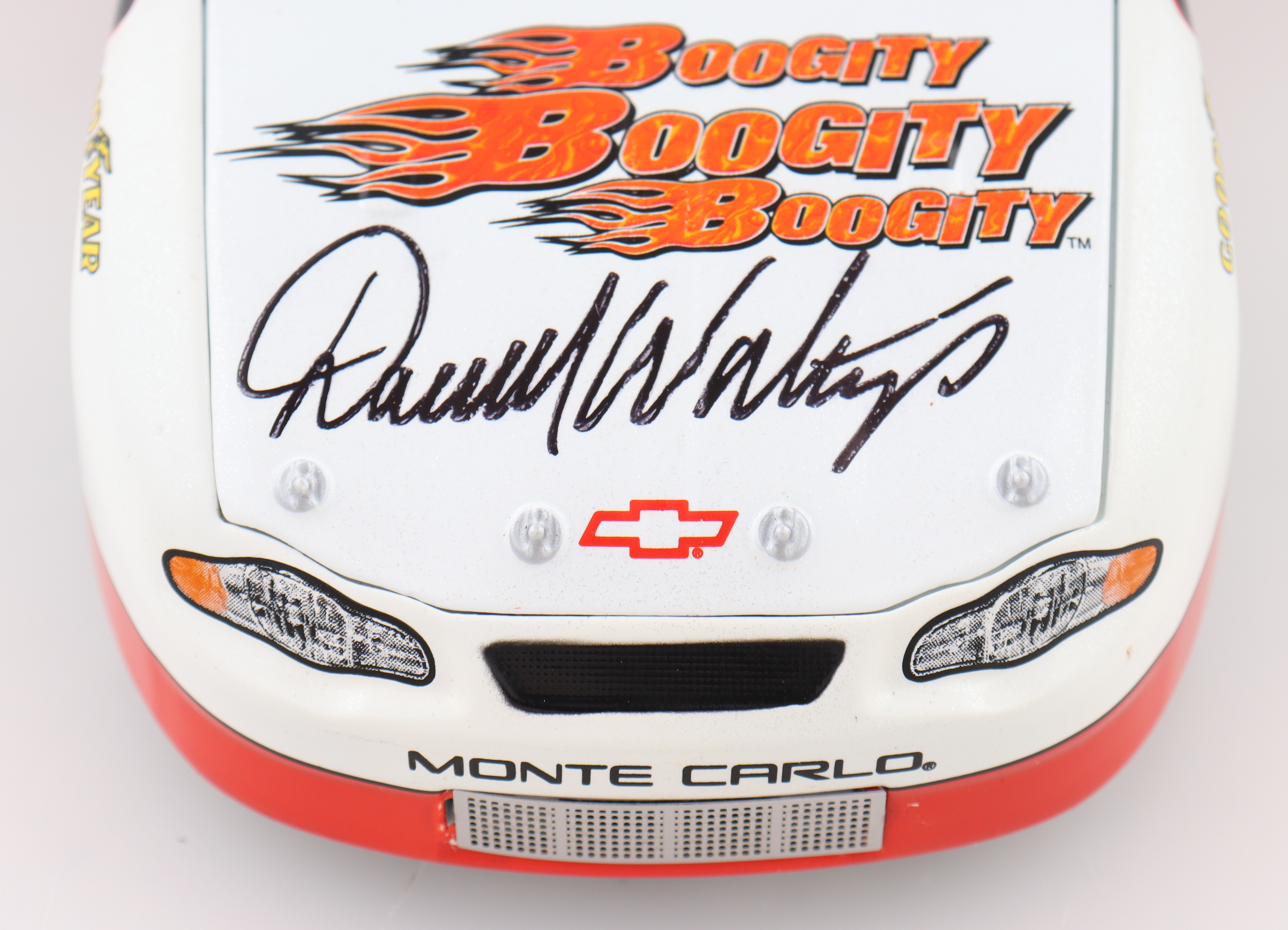 Darrell Waltrip Signed LE NASCAR #17 Boogity 2002 Monte Carlo 1:24 Diecast Car (Beckett) at PristineAuction.com Darrell Waltrip Signed LE NASCAR #17 Boogity 2002 Monte Carlo 1:24 Diecast Car (Beckett) at PristineAuction.com