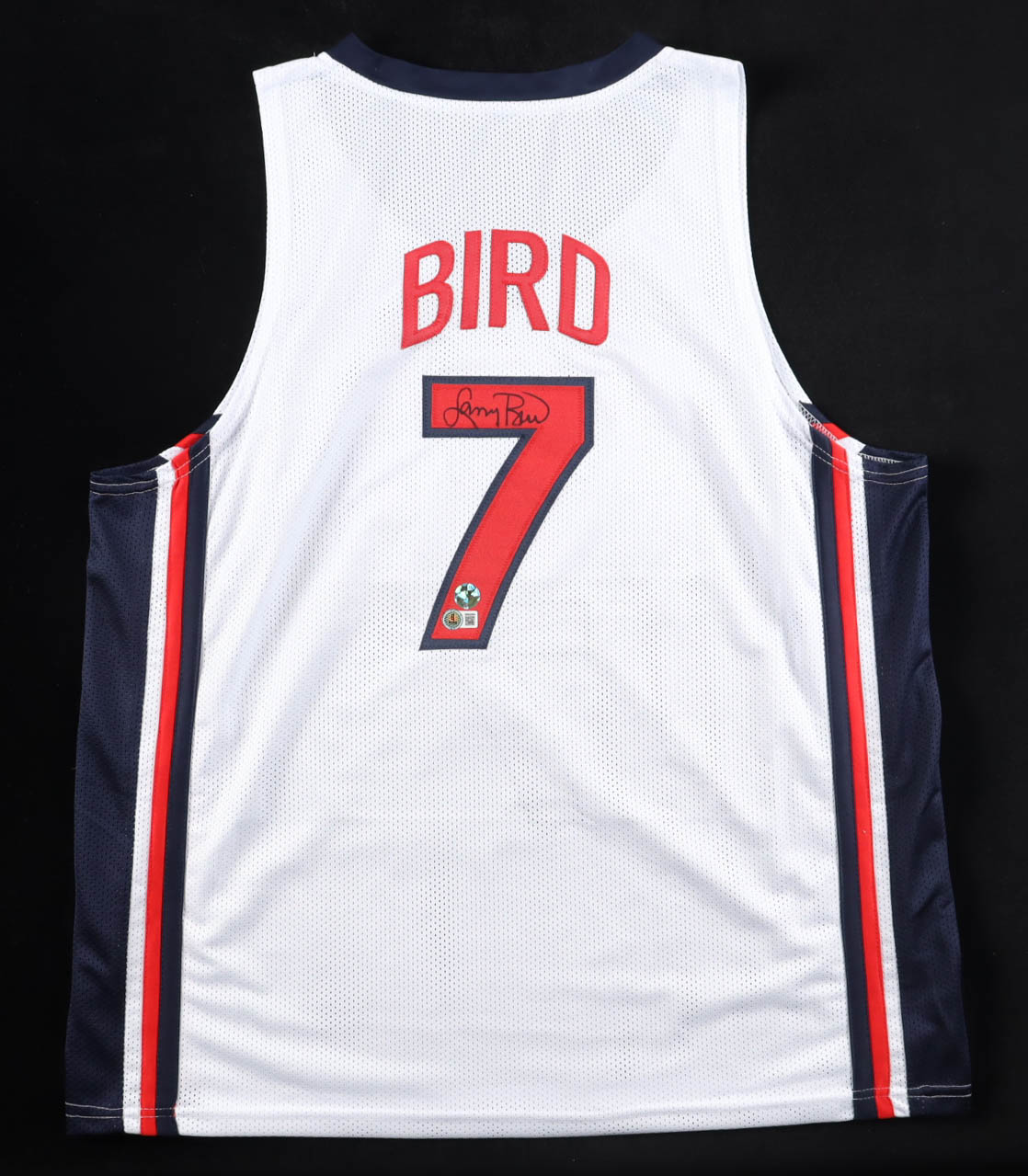 Larry Bird Signed Jersey (Beckett & Bird) at PristineAuction.com Larry Bird Signed Jersey (Beckett & Bird) at PristineAuction.com