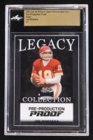 Joe Montana 2024 Leaf Joe Montana Legacy Base Auto Pre-Production Proof Clear #NNO #1/1 (Leaf Encapsulated) at PristineAuction.com
