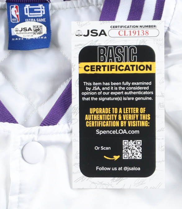 Chad Smith Signed Lakers Ultra Game Warm-Up Jacket (JSA) at PristineAuction.com Chad Smith Signed Lakers Ultra Game Warm-Up Jacket (JSA) at PristineAuction.com
