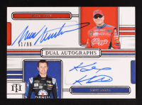 Kasey Kahne / Mark Martin 2025 Panini National Treasures Dual Autographs #15 #51/99 at PristineAuction.com