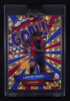 Lamine Yamal 2024 Wild Card Comix Goal Gold Mosaic #ACGR-LY1 #1/1 RC at PristineAuction.com