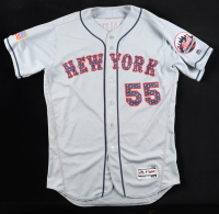 Neil Ramirez Game-Used Mets 4th of July Majestic Authentic Jersey (MLB) at PristineAuction.com