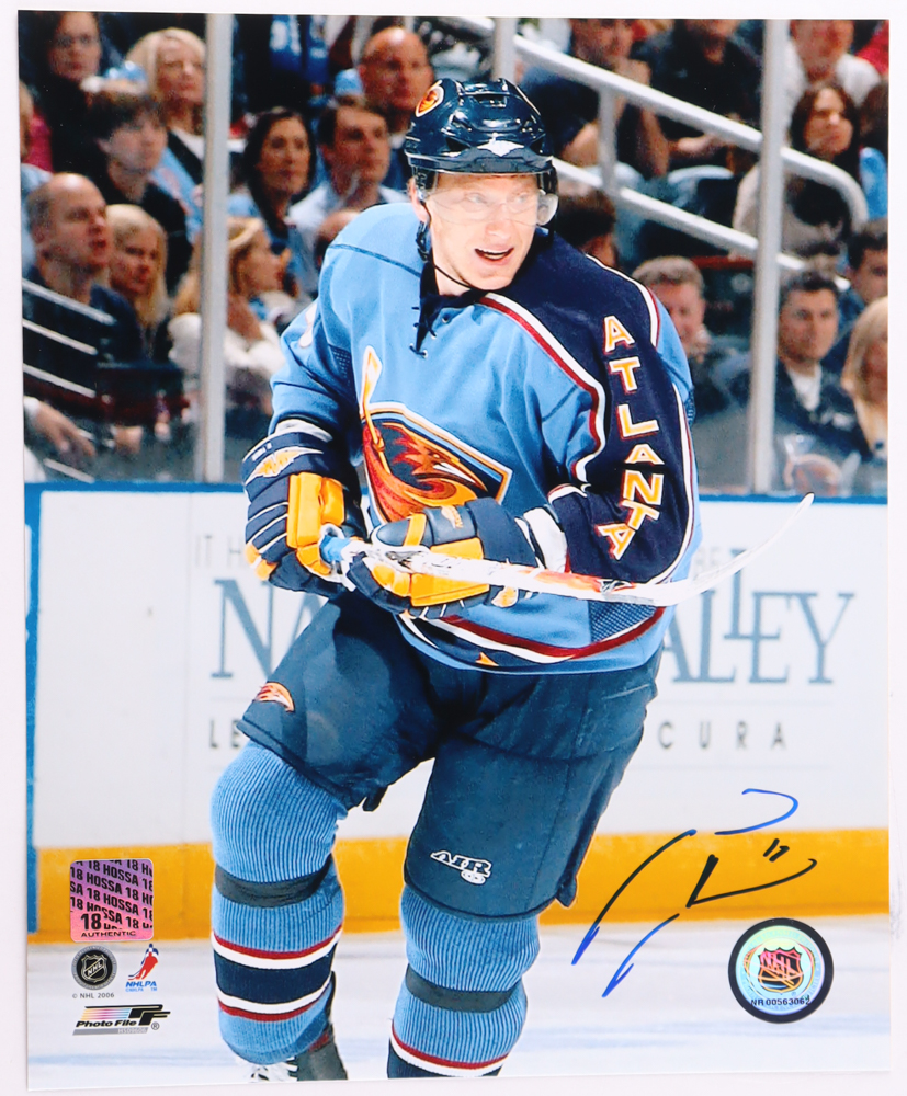 Marian Hossa Signed Thrashers 8x10 Photo (COJO) at PristineAuction.com Marian Hossa Signed Thrashers 8x10 Photo (COJO) at PristineAuction.com