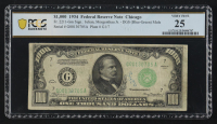 1934 United States of America $1,000 One Thousand Dollar Federal Reserve Note (PCGS 25) at PristineAuction.com