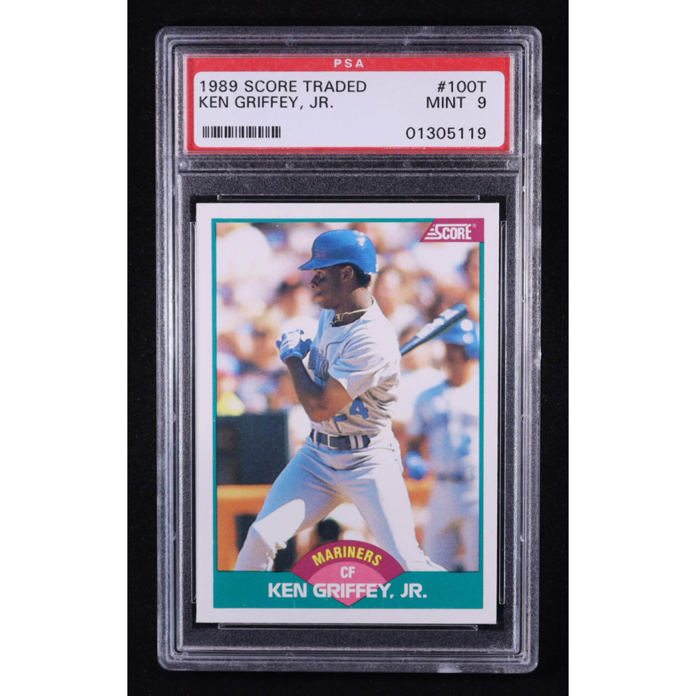 Ken Griffey Jr. 1989 Score Traded #100T RC (PSA 9) at PristineAuction.com