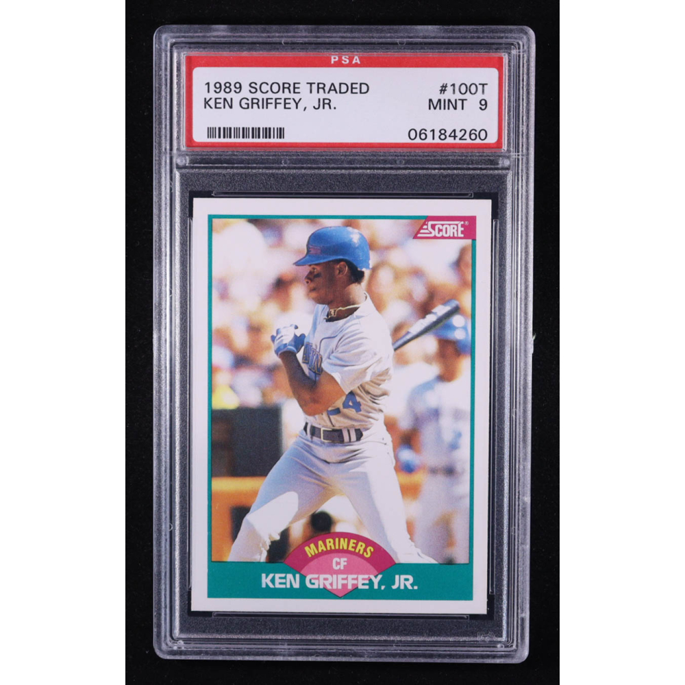 Ken Griffey Jr. 1989 Score Traded #100T RC (PSA 9) at PristineAuction.com