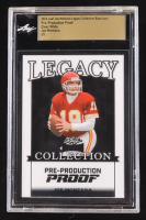 Joe Montana 2024 Leaf Joe Montana Legacy Base Auto Pre-Production Proof Clear White #NNO #1/1 (Leaf Encapsulated) at PristineAuction.com