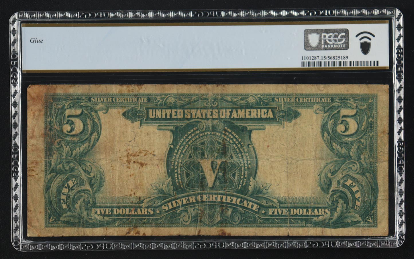1899 United States of America $5 Five Dollar Silver Certificate Note (PCGS 15) at PristineAuction.com 1899 United States of America $5 Five Dollar Silver Certificate Note (PCGS 15) at PristineAuction.com