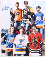 "The Sutter Brothers" 8x10 Photo Signed by (6) with Brent Sutter, Brian Sutter, Darryl Sutter, Duane Sutter (COJO) at PristineAuction.com