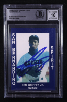 Ken Griffey Jr. Signed 1988 San Bernardino Spirit Cal League Cards #34 (BGS Authentic | Autograph Graded BGS 10) at PristineAuction.com