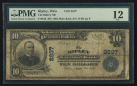 1902 United States of America $10 Ten Dollar National Bank Note (PMG 12) at PristineAuction.com