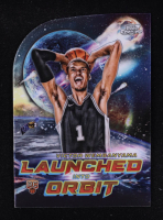 Victor Wembanyama 2023-24 Topps Cosmic Chrome Launched Into Orbit #LIO1 RC at PristineAuction.com