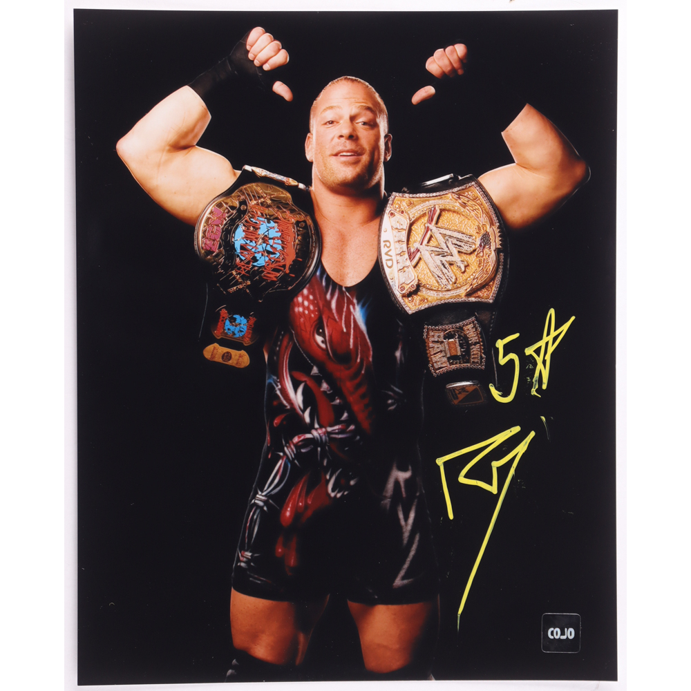 Rob Van Dam Signed WWE 8x10 Photo (COJO) at PristineAuction.com