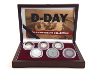 D-Day 80th Anniversary (6) Country Coin Set at PristineAuction.com