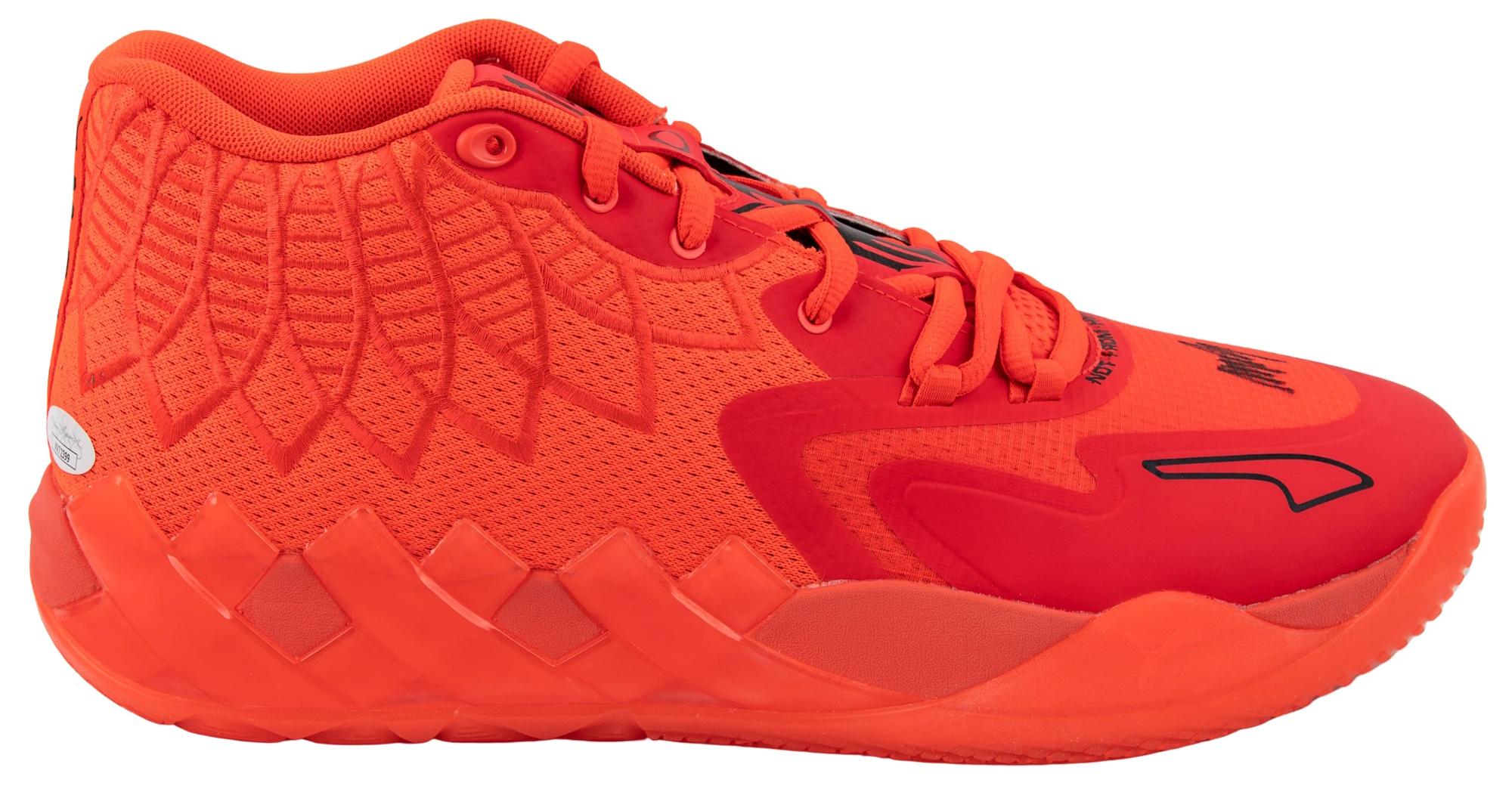 Lamelo Ball Signed Puma Not From Here Red Blast Shoes (JSA) at PristineAuction.com Lamelo Ball Signed Puma Not From Here Red Blast Shoes (JSA) at PristineAuction.com