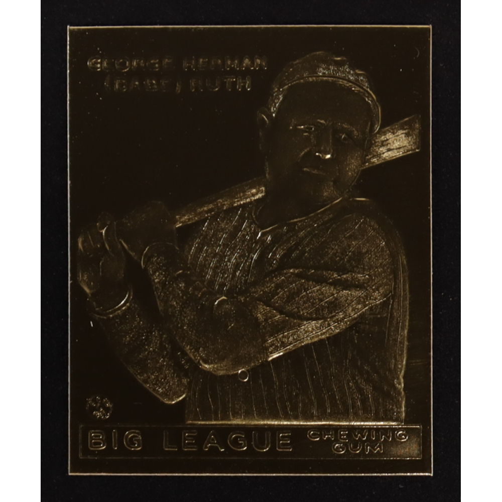 Babe Ruth 1996 Goudey Big League 23KT Gold #53 at PristineAuction.com