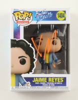 Xolo Mariduena Signed "Blue Beetle" #1404 Jaime Reyes Funko Pop! Vinyl Figure (ACOA) at PristineAuction.com