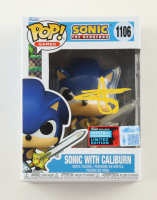 Ben Schwartz Signed "Sonic the Hedgehog" #1106 Sonic with Caliburn Funko Pop! Vinyl Figure (Beckett) at PristineAuction.com