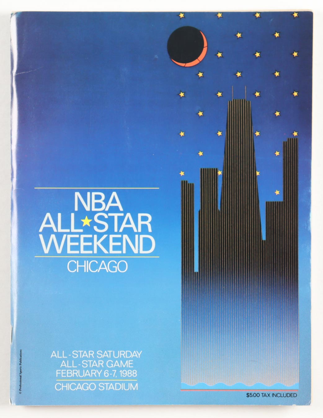 1988 NBA All-Star Weekend Official Souvenir Program at PristineAuction.com 1988 NBA All-Star Weekend Official Souvenir Program at PristineAuction.com