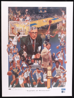 John Wooden Signed UCLA Bruins "Legends of Westwood" LE 18x24 Lithograph (Beckett) at PristineAuction.com