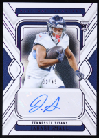 Jabari Small 2024 Panini National Treasures Autographs Purple #127 #31/49 RC at PristineAuction.com