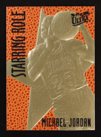 Michael Jordan 1994-00 Bleachers 23 Karat Gold #68 Starring Role BK Texture/Black Ink at PristineAuction.com