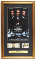Henry Hill Signed "Goodfellas" Custom Framed Playing Card Display with Poster Print & Prop Money Stack (JSA) at PristineAuction.com
