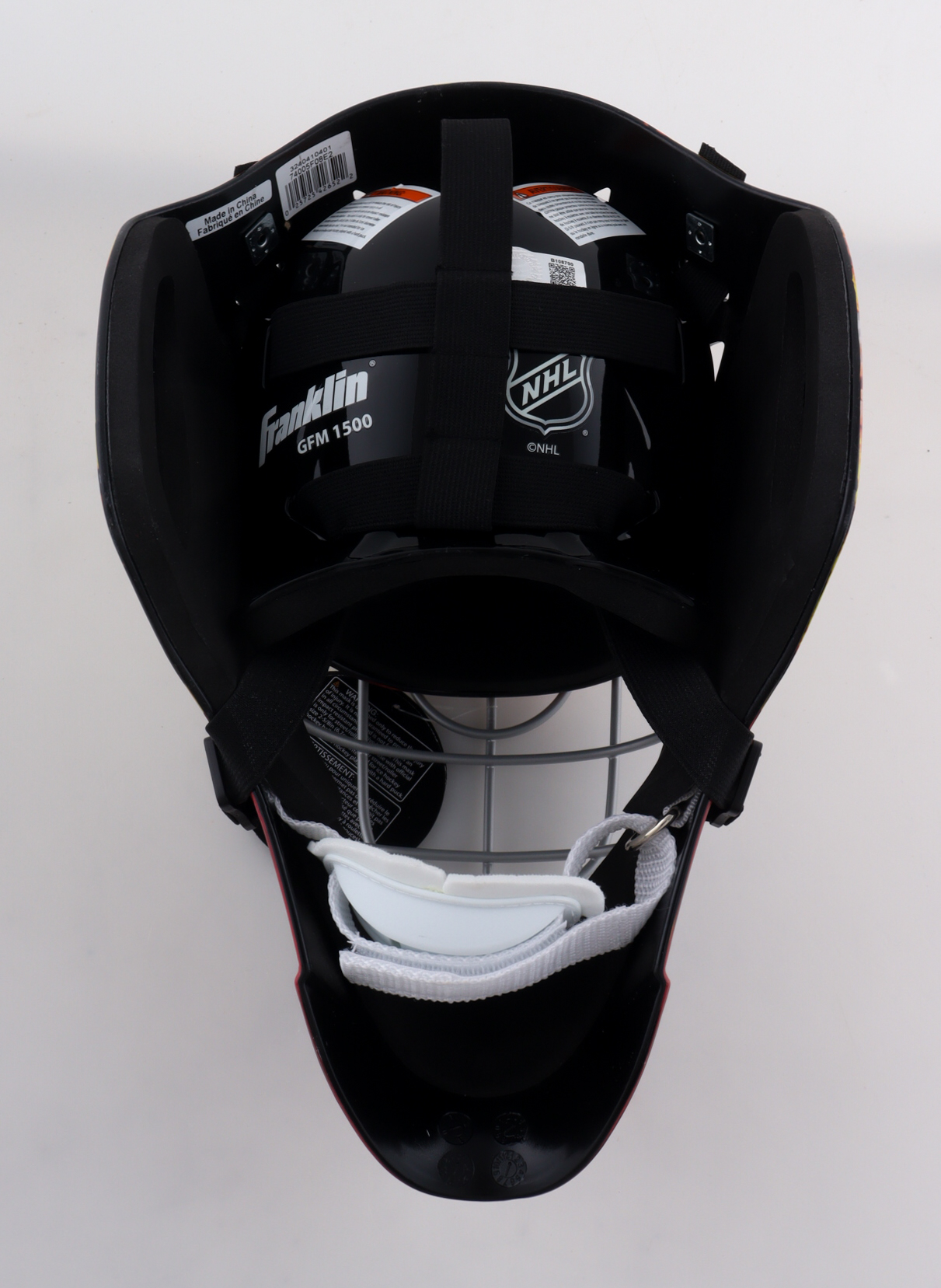 Mike Vernon Signed Flames Full-Size Goalie Mask Inscribed "HOF 2023" (Schwartz) at PristineAuction.com Mike Vernon Signed Flames Full-Size Goalie Mask Inscribed "HOF 2023" (Schwartz) at PristineAuction.com