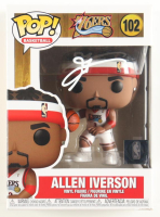 Allen Iverson Signed 76ers #102 Funko Pop! Vinyl Figure (JSA) at PristineAuction.com