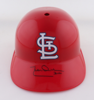 Leon Durham Signed Cardinals Full-Size Batting Helmet Inscribed "Bull" (Schwartz) at PristineAuction.com