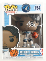 Anthony Edwards Signed Timberwolves #154 Funko Pop! Vinyl Figure (JSA) at PristineAuction.com
