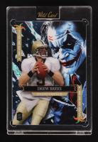 Drew Brees 2025 Wild Card Jokers Wild Joker Kaleidoscope #SDJWM-DBNj07 #1/1 at PristineAuction.com