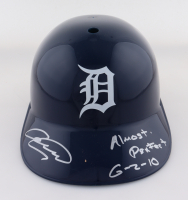 Armando Galarraga Signed Tigers Full-Size Batting Helmet Inscribed "Almost Perfect 6-2-10" (Schwartz) at PristineAuction.com