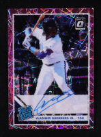 Vladimir Guerrero Jr. 2019 Donruss Optic Rated Rookies Signatures Pink Velocity #47 RC at PristineAuction.com