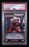 Xavier Weaver 2024 Panini Contenders Optic #156 AU RC (PSA 10) at PristineAuction.com