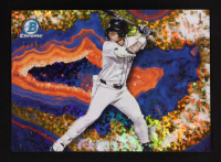 Max Clark 2025 Bowman Chrome Draft Crystallized Gold Refractors #C3 #18/50 at PristineAuction.com