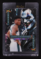 Giannis Antetokounmpo 2025 Wild Card Jokers Wild Joker Lava #SDJWM-GANn05 #1/1 at PristineAuction.com