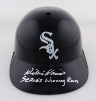 Willie Harris Signed White Sox Full-Size Batting Helmet Inscribed "Series Winning Run" (Schwartz) at PristineAuction.com
