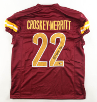 Jacory Croskey-Merritt Signed Jersey (Beckett) at PristineAuction.com