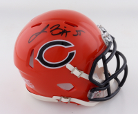 Lance Briggs Signed Bears 2022 Alternate Speed Mini Helmet (Schwartz) at PristineAuction.com