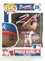 Ronald Acuna Jr. Signed Braves #26 Funko Pop! Vinyl Figure (JSA) at PristineAuction.com